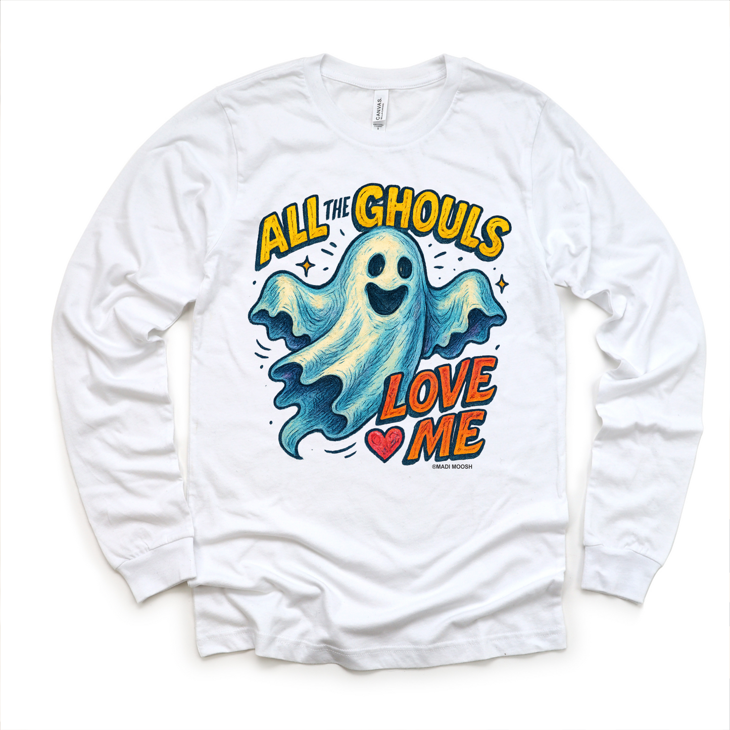 All The Ghouls Love Me Halloween Shirt - Halloween Tee-Miller Ranch TX