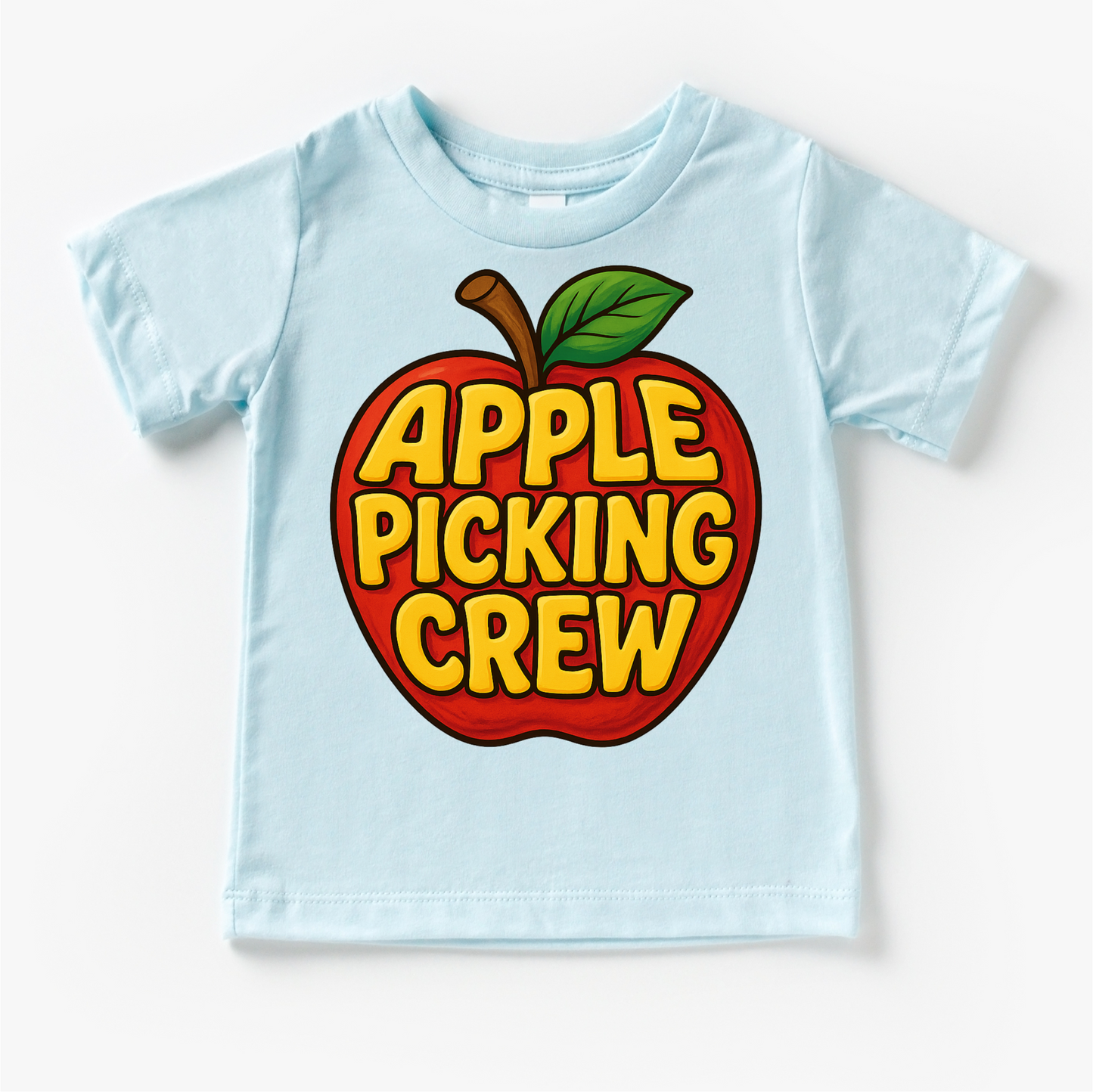 Apple Picking Crew Fall Shirt - Apple Picking Orchard Tee-Miller Ranch TX