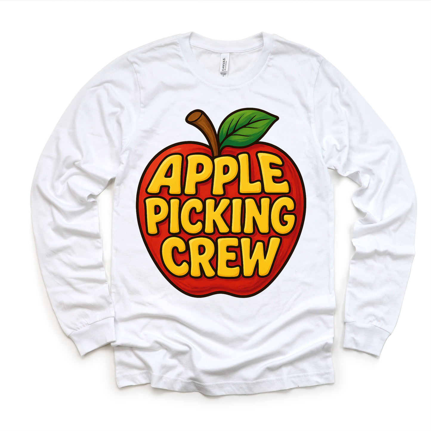 Apple Picking Crew Fall Shirt - Apple Picking Orchard Tee-Miller Ranch TX