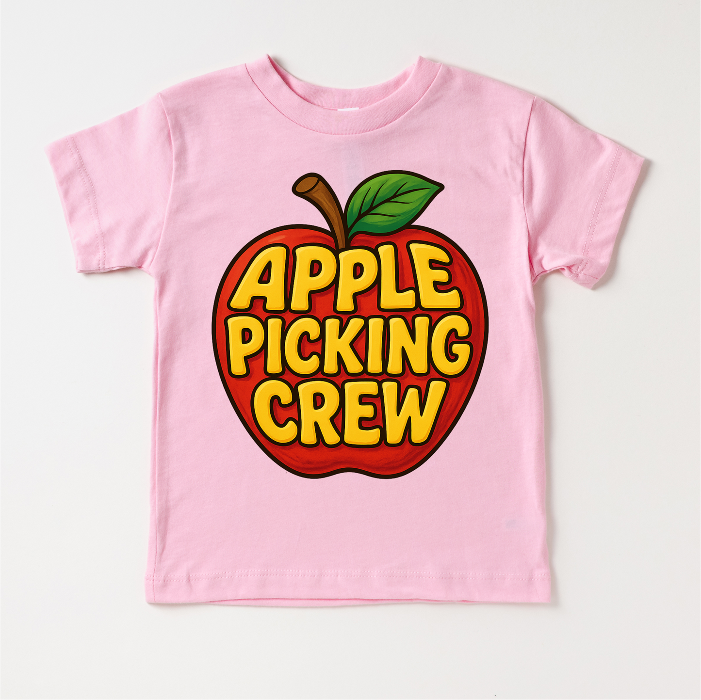 Apple Picking Crew Fall Shirt - Apple Picking Orchard Tee-Miller Ranch TX