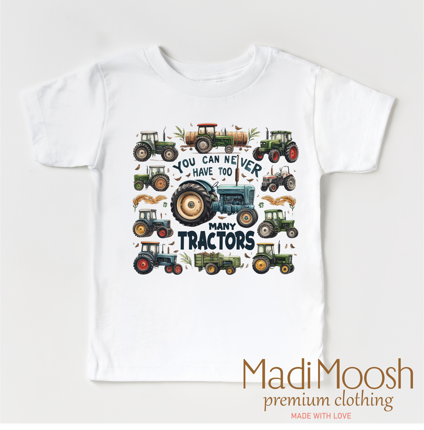 You Can Never Have Too Many Farm Tractors Shirt - Framer Tee-Miller Ranch TX
