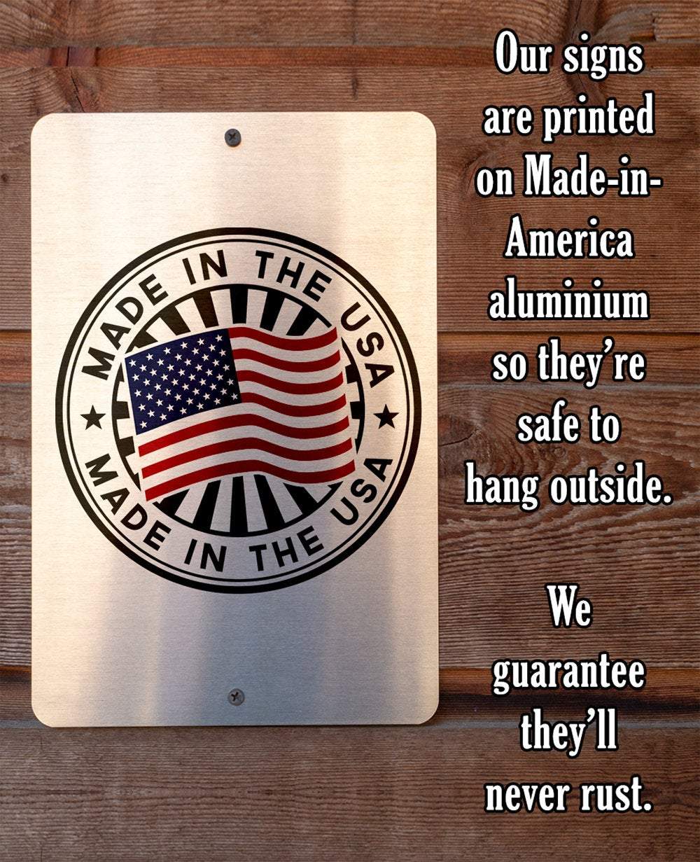 America - Metal Sign-Miller Ranch TX
