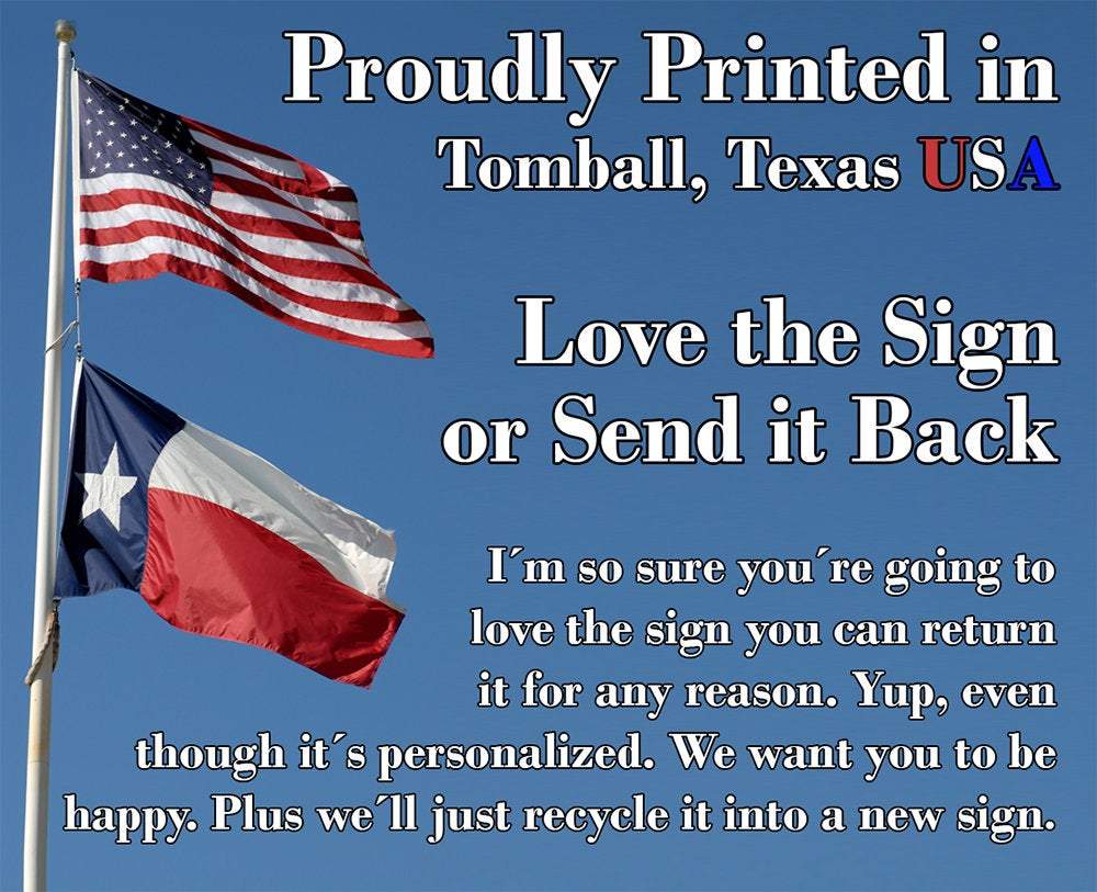 America Love It Or Leave It - Metal Sign-Miller Ranch TX
