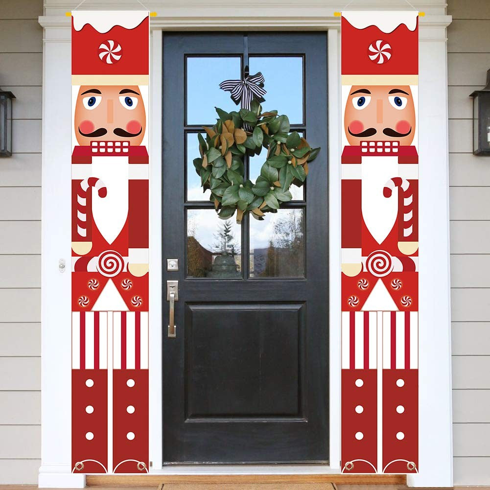 Christmas Decorations, Outdoor Christmas Porch Welcome Sign-Miller Ranch TX