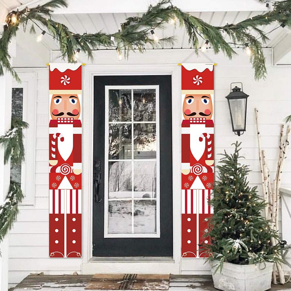 Christmas Decorations, Outdoor Christmas Porch Welcome Sign-Miller Ranch TX