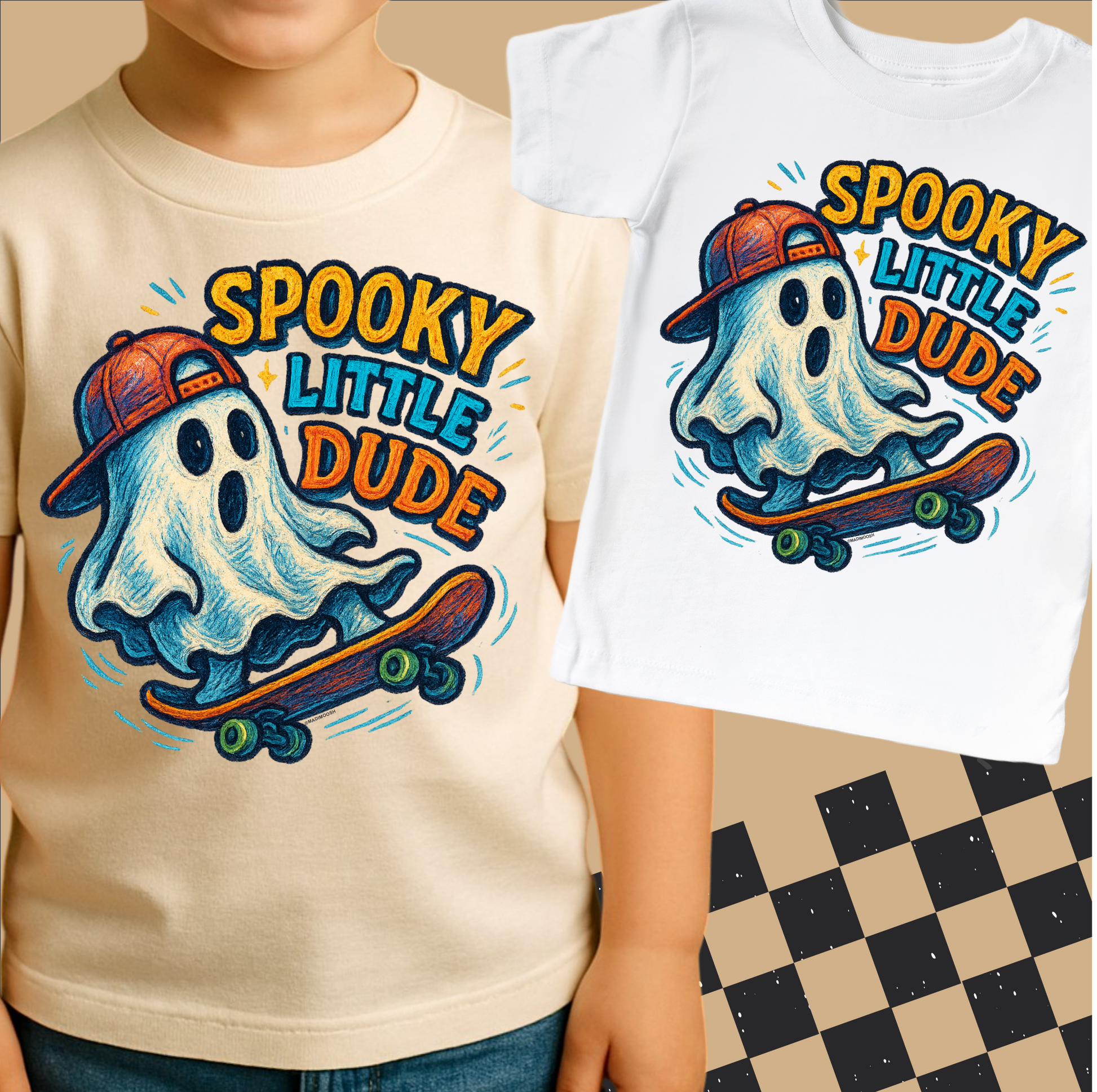 Spooky Little Dude Halloween Shirt - Halloween Tee-Miller Ranch TX