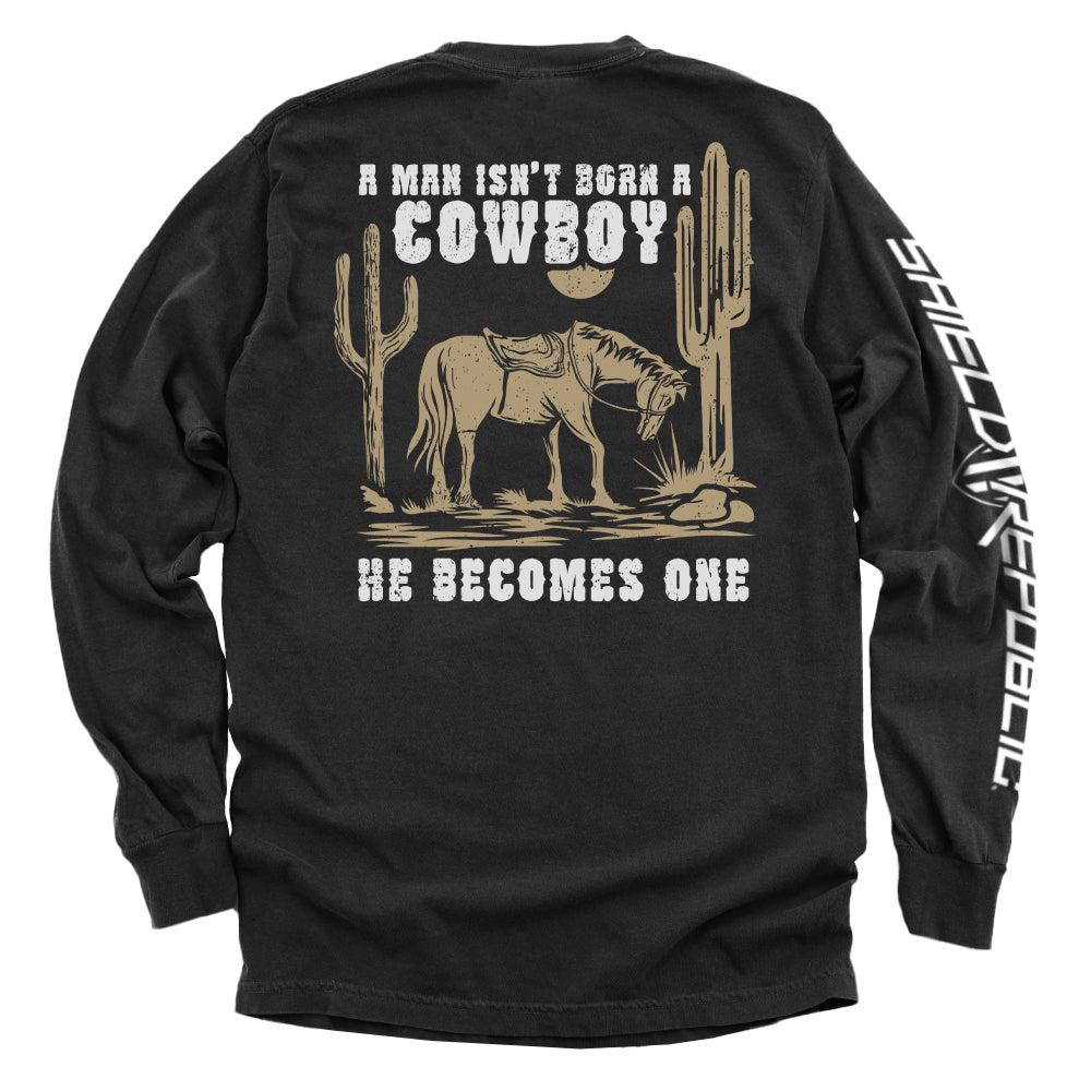 A Man Isn't Born A Cowboy-Miller Ranch TX