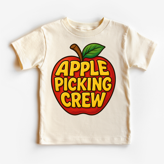 Apple Picking Crew Fall Shirt - Apple Picking Orchard Tee-Miller Ranch TX
