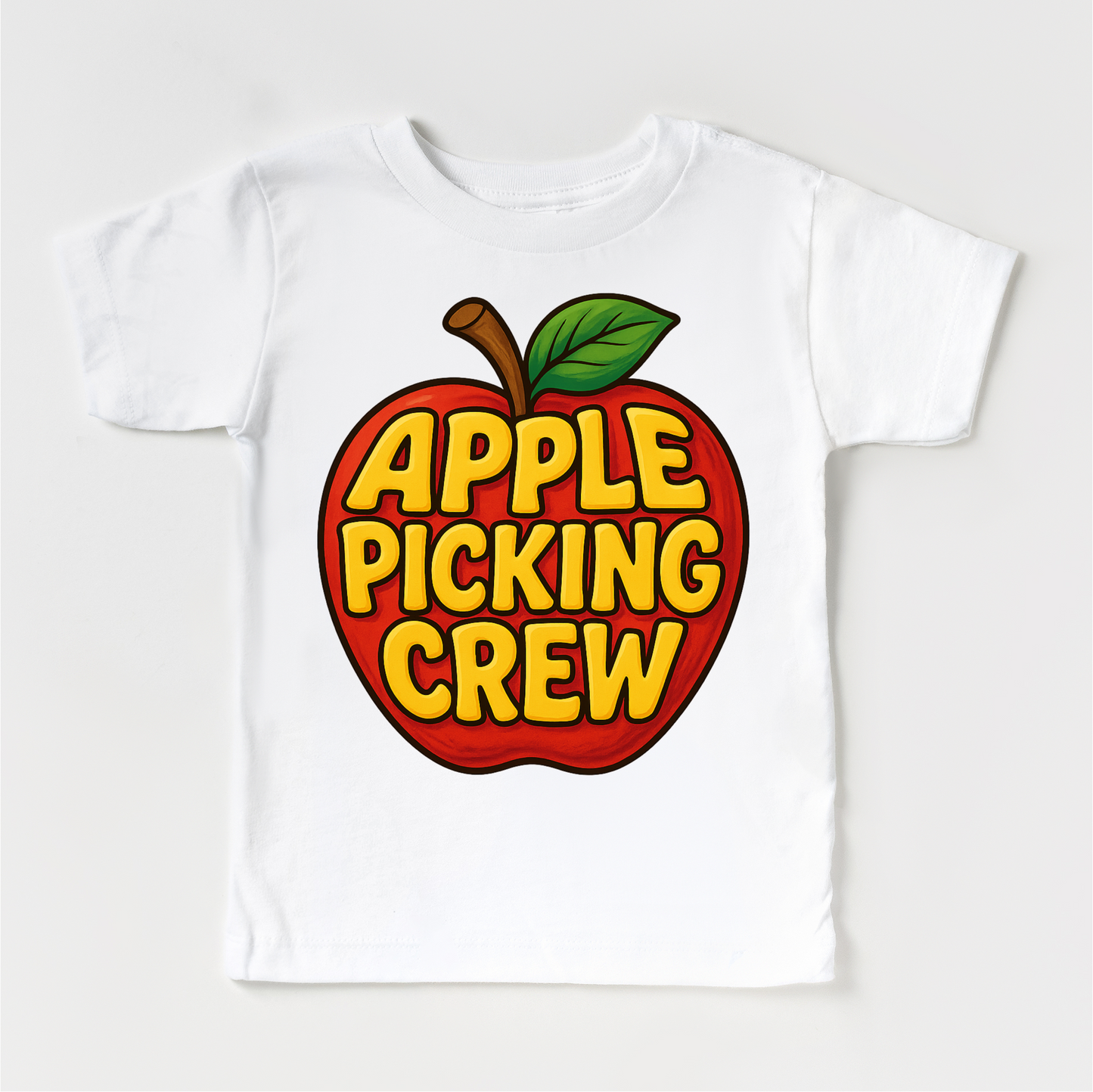 Apple Picking Crew Fall Shirt - Apple Picking Orchard Tee-Miller Ranch TX