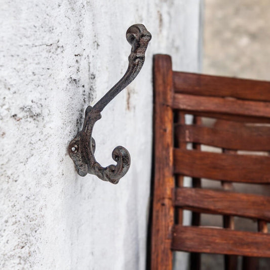 Cast Iron Hook - Rustic Organization Essential-Miller Ranch TX