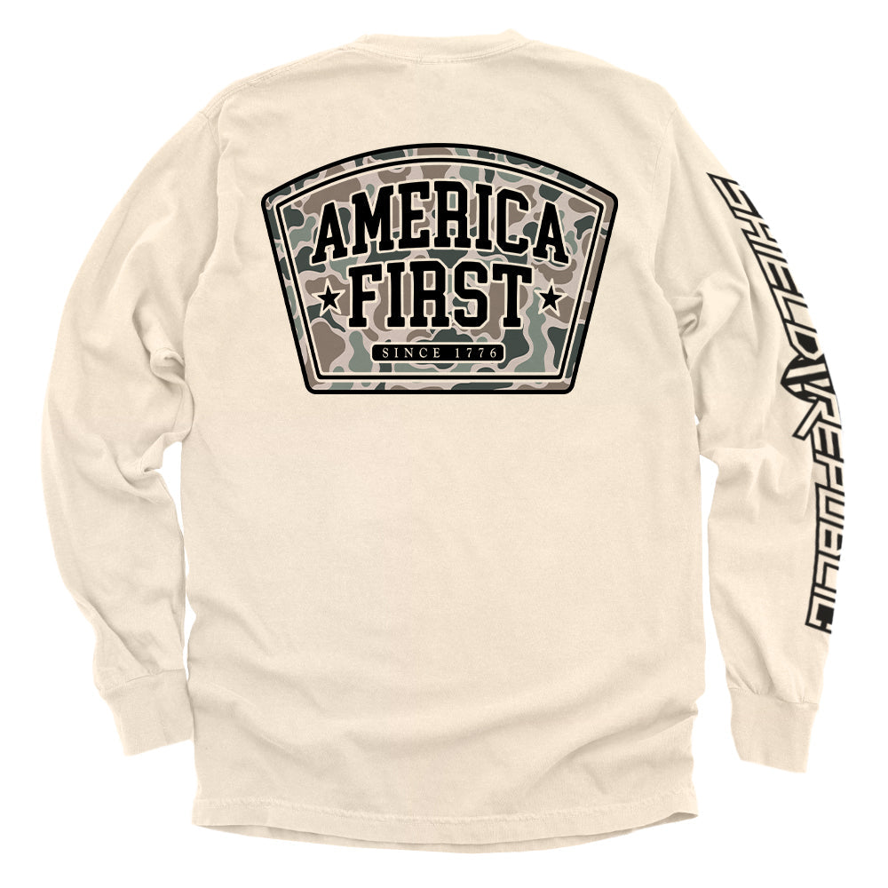 America First Duck Camo-Miller Ranch TX