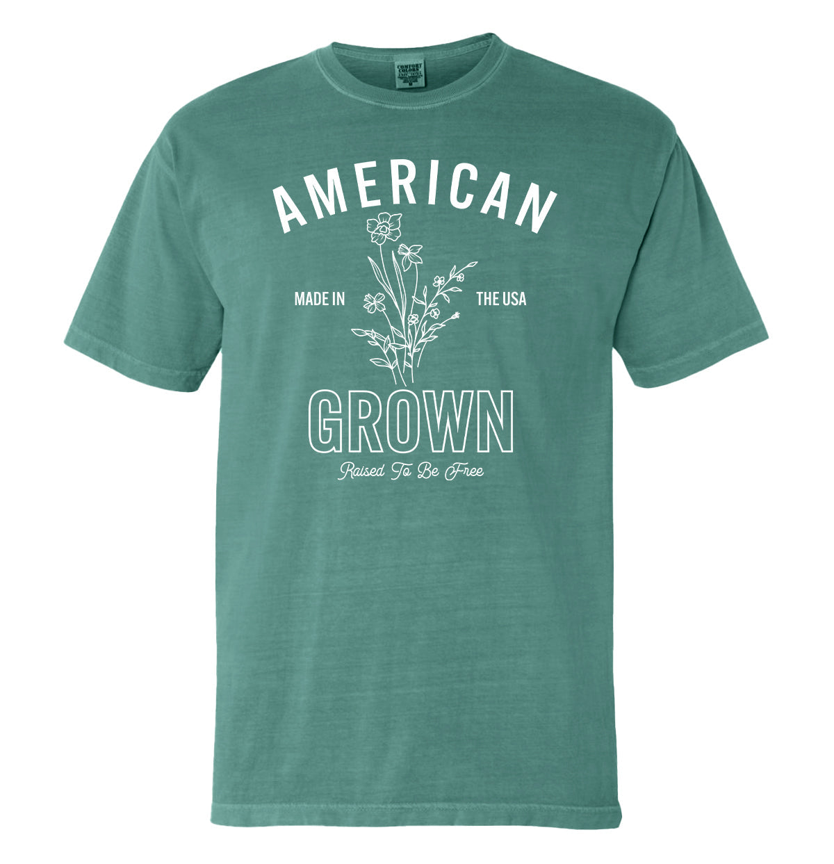 American Grown Raised To Be Free (Front)-Miller Ranch TX