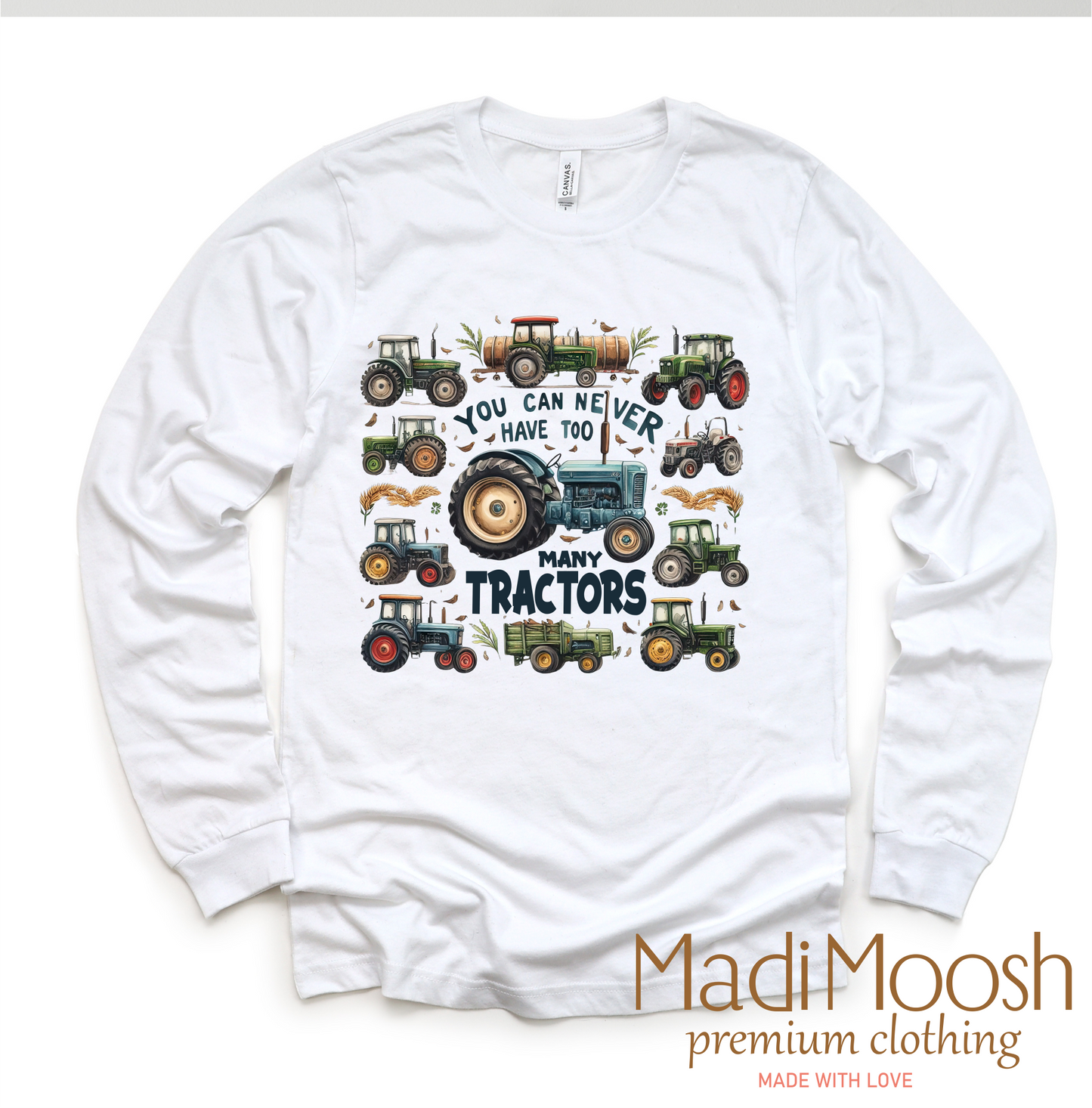 You Can Never Have Too Many Farm Tractors Shirt - Framer Tee-Miller Ranch TX