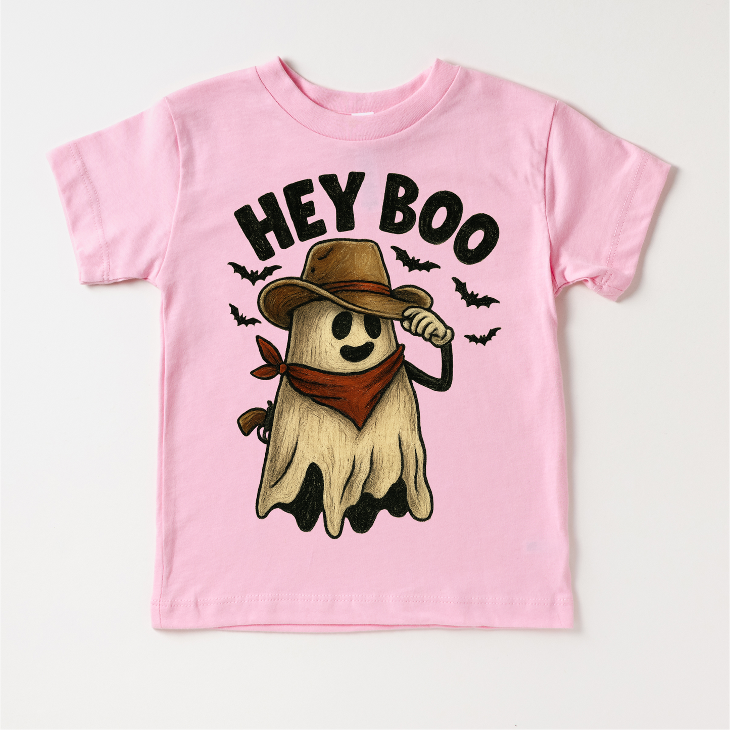 Hey Boo Western Halloween Shirt - Halloween Tee-Miller Ranch TX
