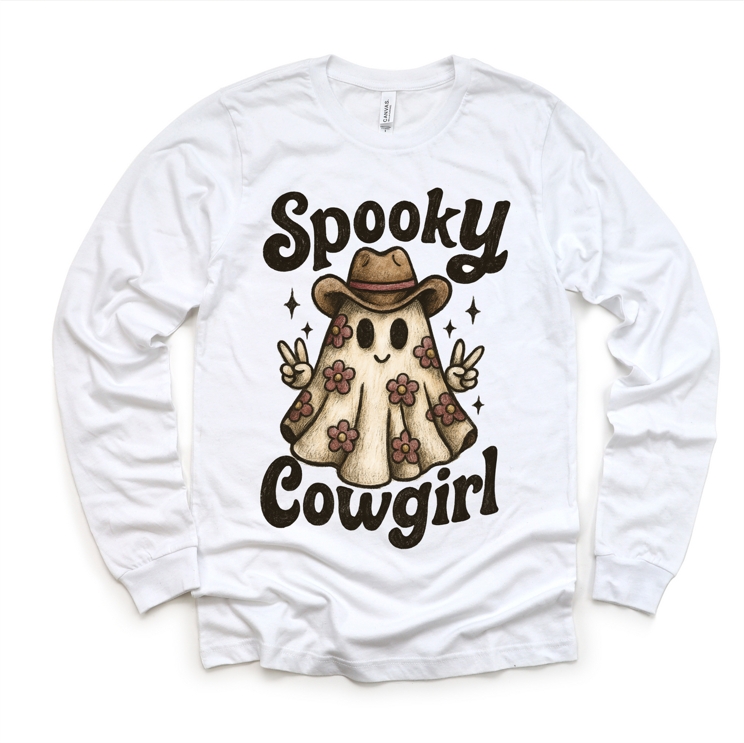Spooky Cowgirl Halloween Shirt - Halloween Tee-Miller Ranch TX