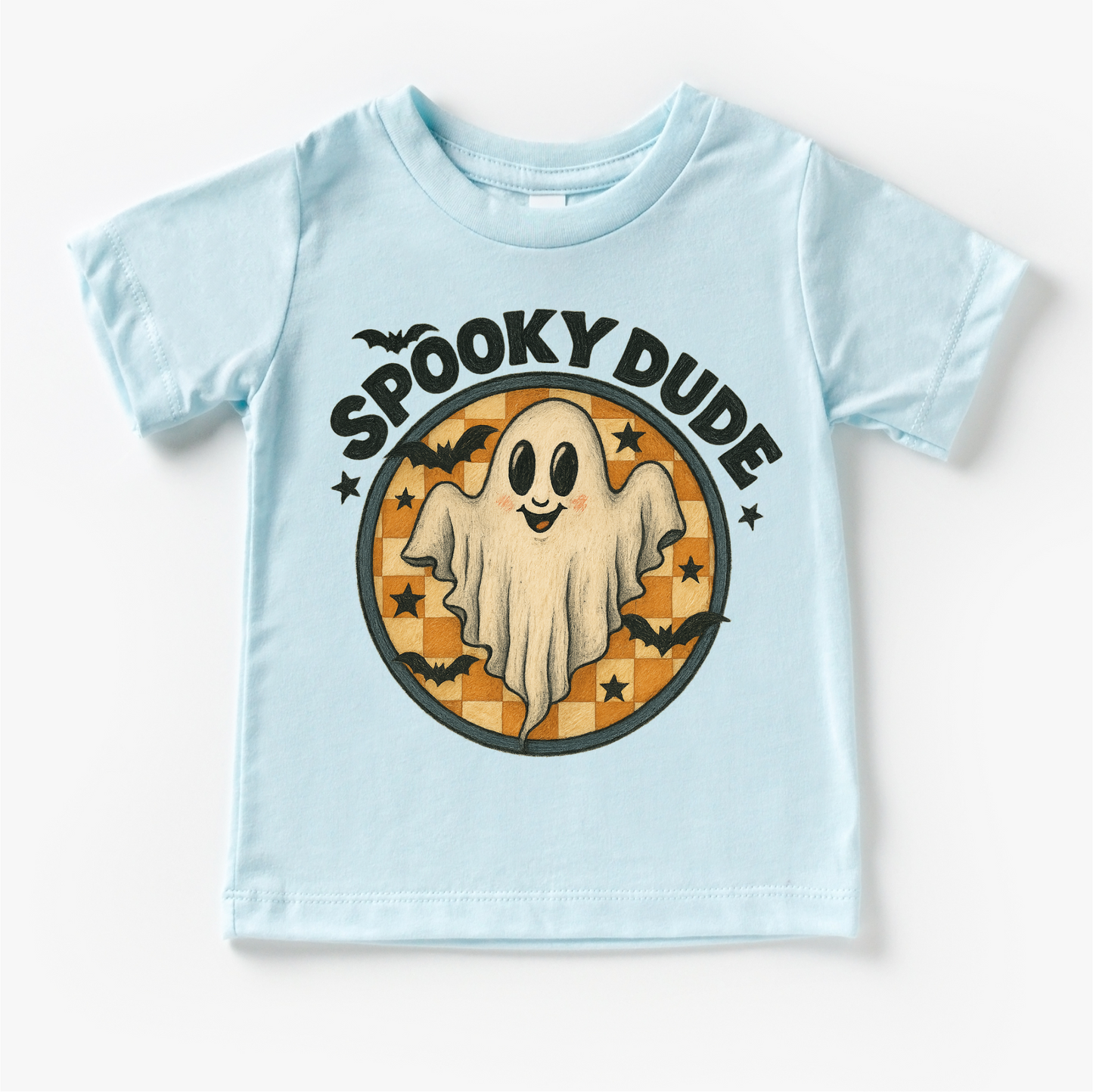 Spooky Dude Ghost Halloween Shirt - Halloween Tee-Miller Ranch TX