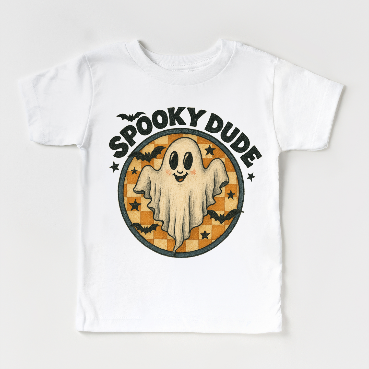 Spooky Dude Ghost Halloween Shirt - Halloween Tee-Miller Ranch TX