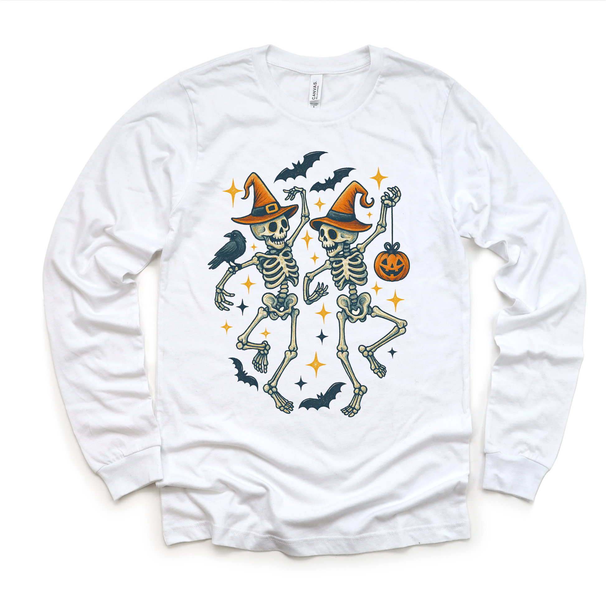Dancing Skeletons Shirt - Halloween Tee MZ16-Miller Ranch TX