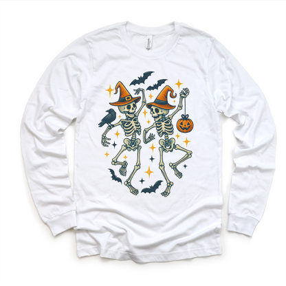 Dancing Skeletons Shirt - Halloween Tee MZ16-Miller Ranch TX