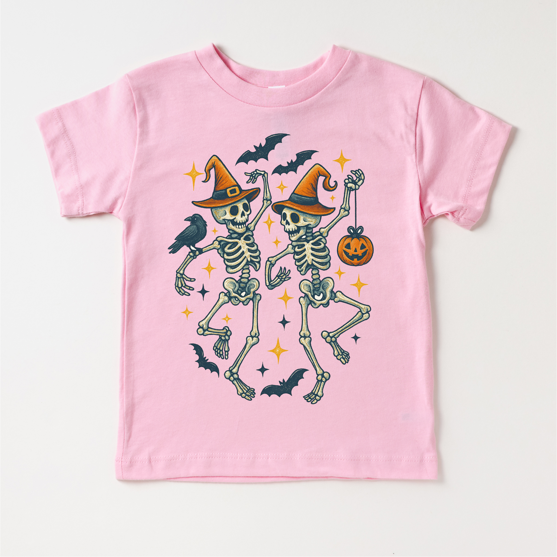 Dancing Skeletons Shirt - Halloween Tee MZ16-Miller Ranch TX