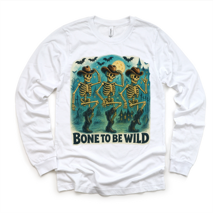 Bone To Be Wild Shirt - Halloween Tee MZ29-Miller Ranch TX
