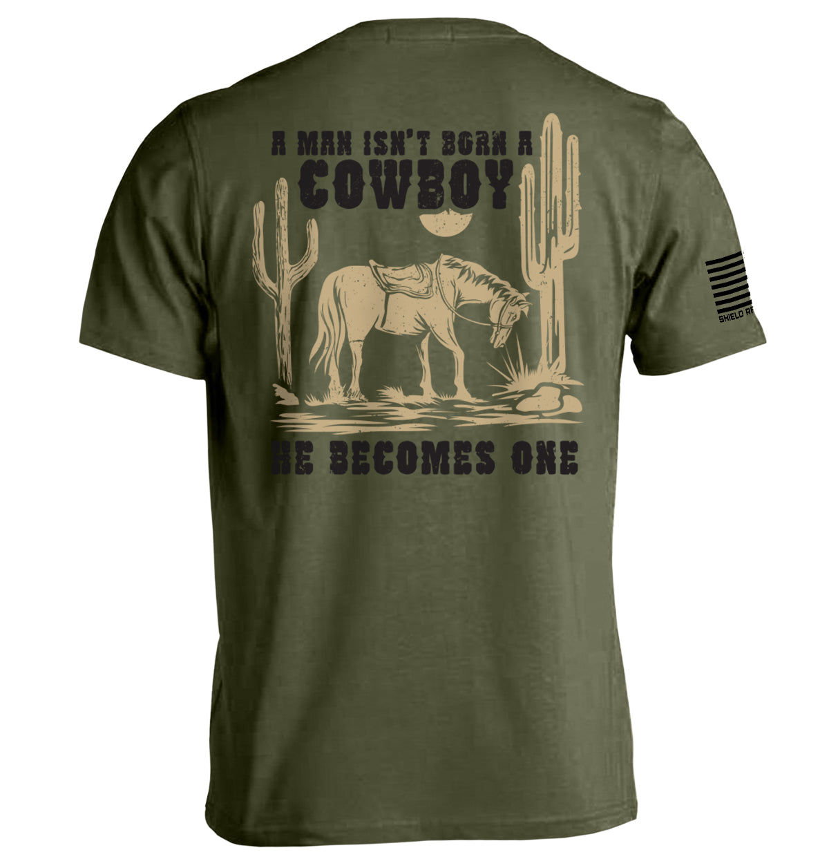 A Man Isn't Born A Cowboy-Miller Ranch TX