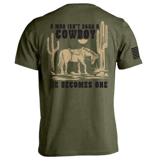 A Man Isn't Born A Cowboy-Miller Ranch TX