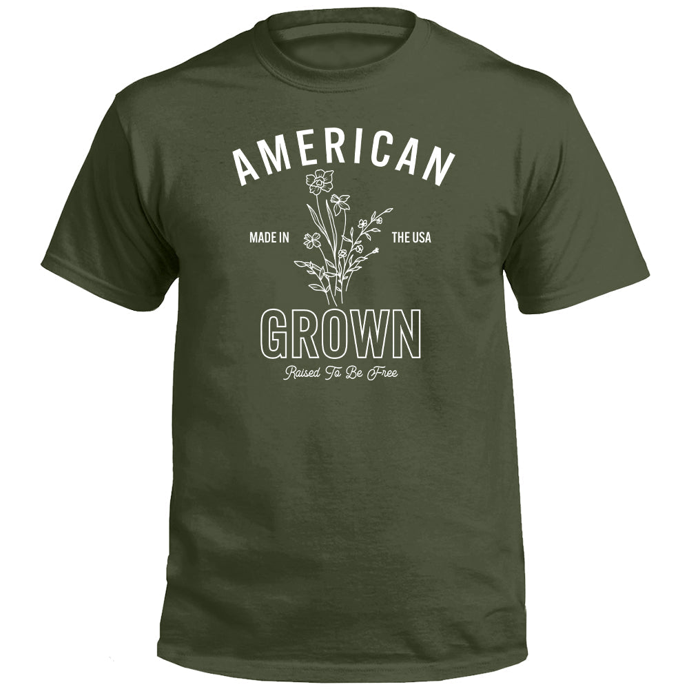 American Grown Raised To Be Free (Front)-Miller Ranch TX