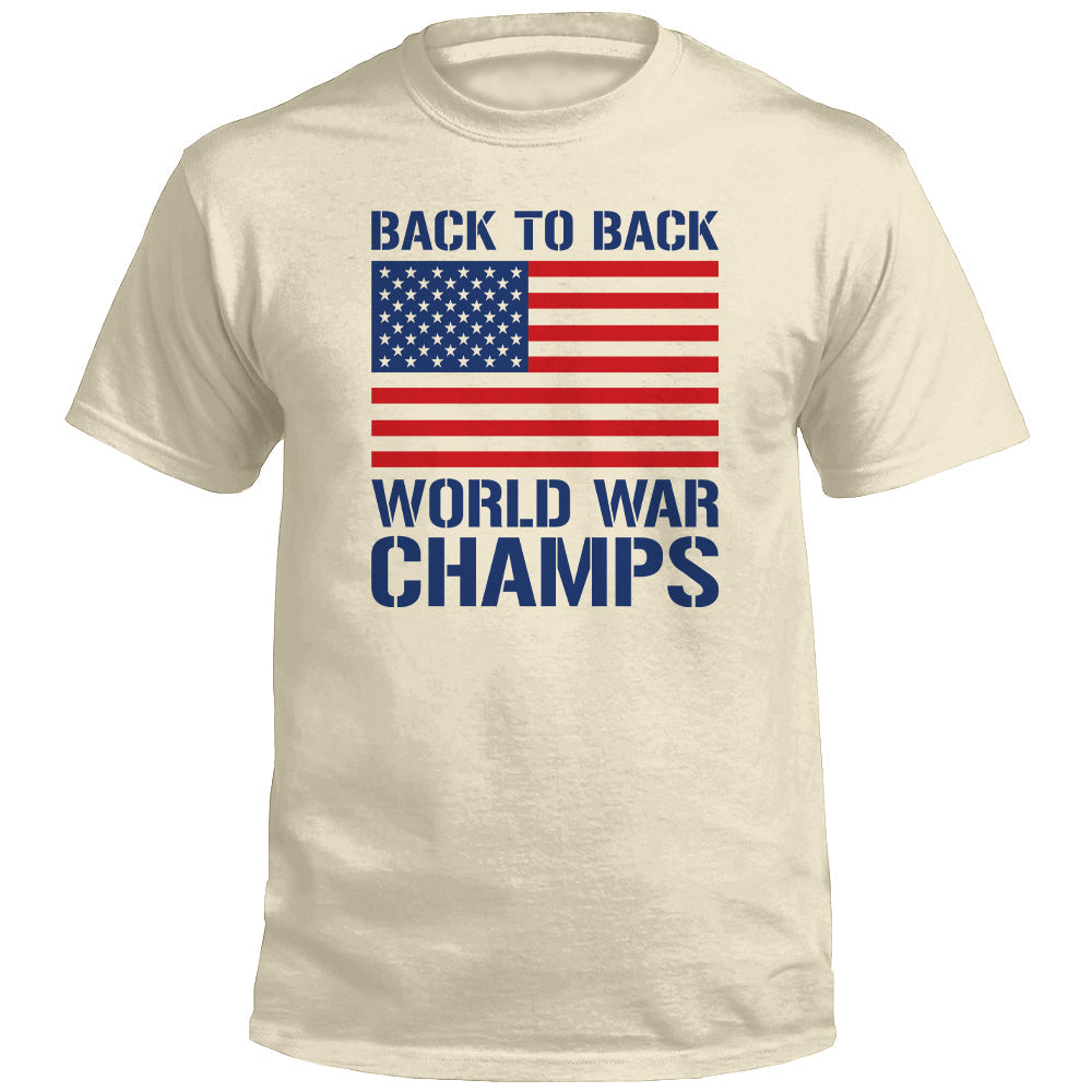 Back to Back World War Champs (Front)-Miller Ranch TX