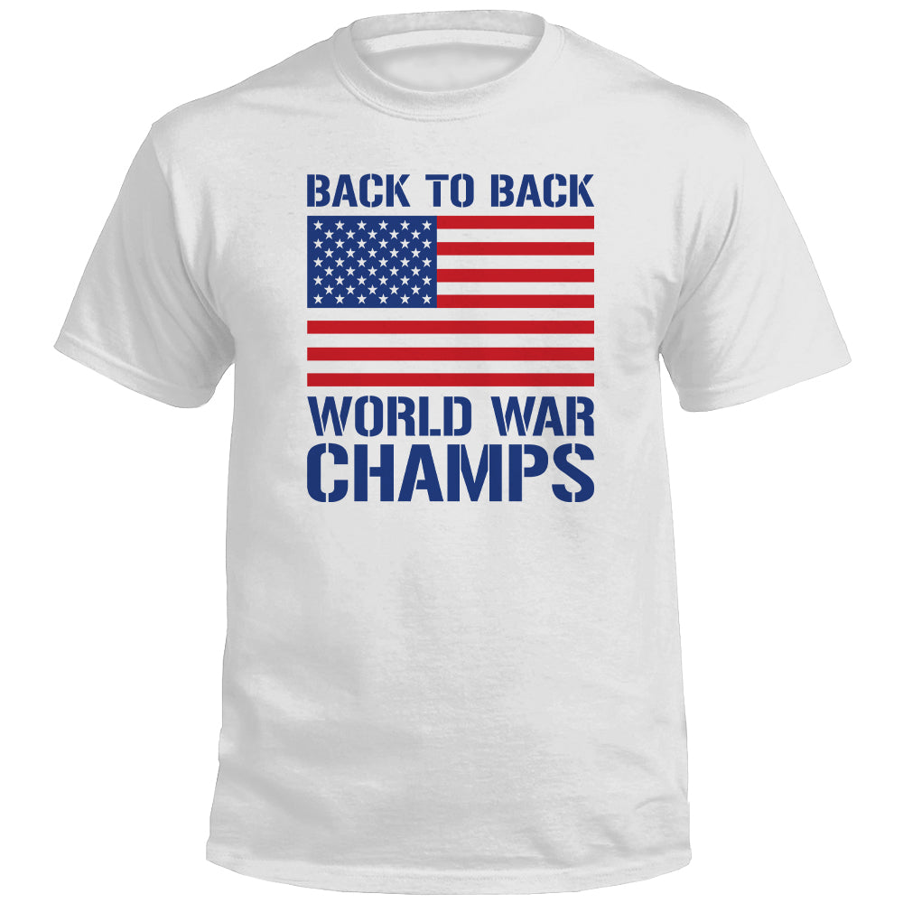 Back to Back World War Champs (Front)-Miller Ranch TX