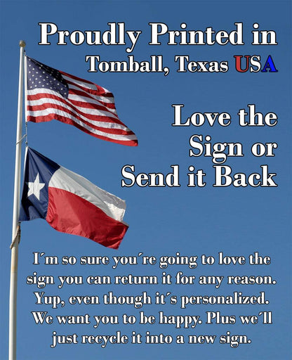 America - Metal Sign-Miller Ranch TX