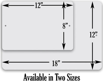 American Flag - Metal Sign-Miller Ranch TX