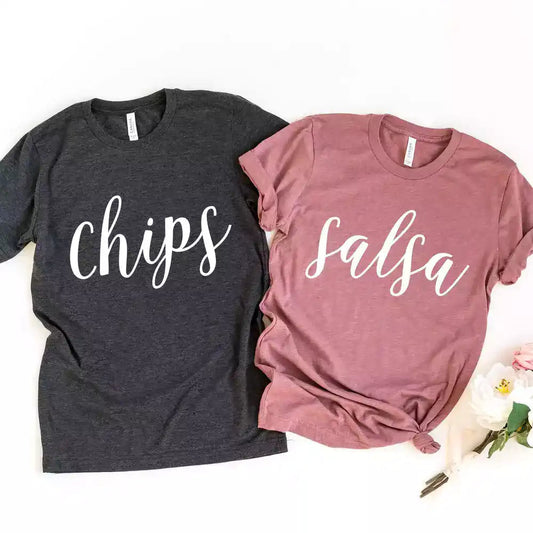 Chips - Salsa V2 Couples Tee-Miller Ranch TX