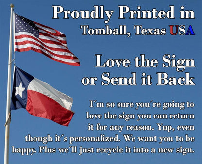 America Love It Or Leave It - Metal Sign-Miller Ranch TX