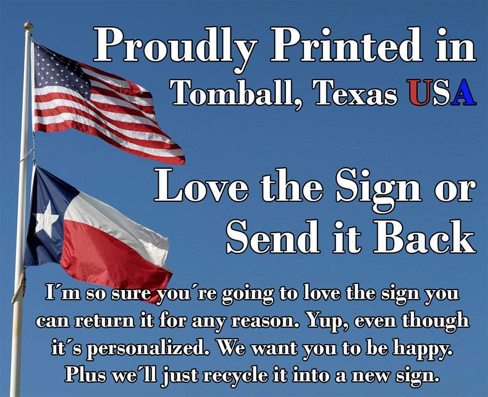Basketball Court - Metal Sign-Miller Ranch TX