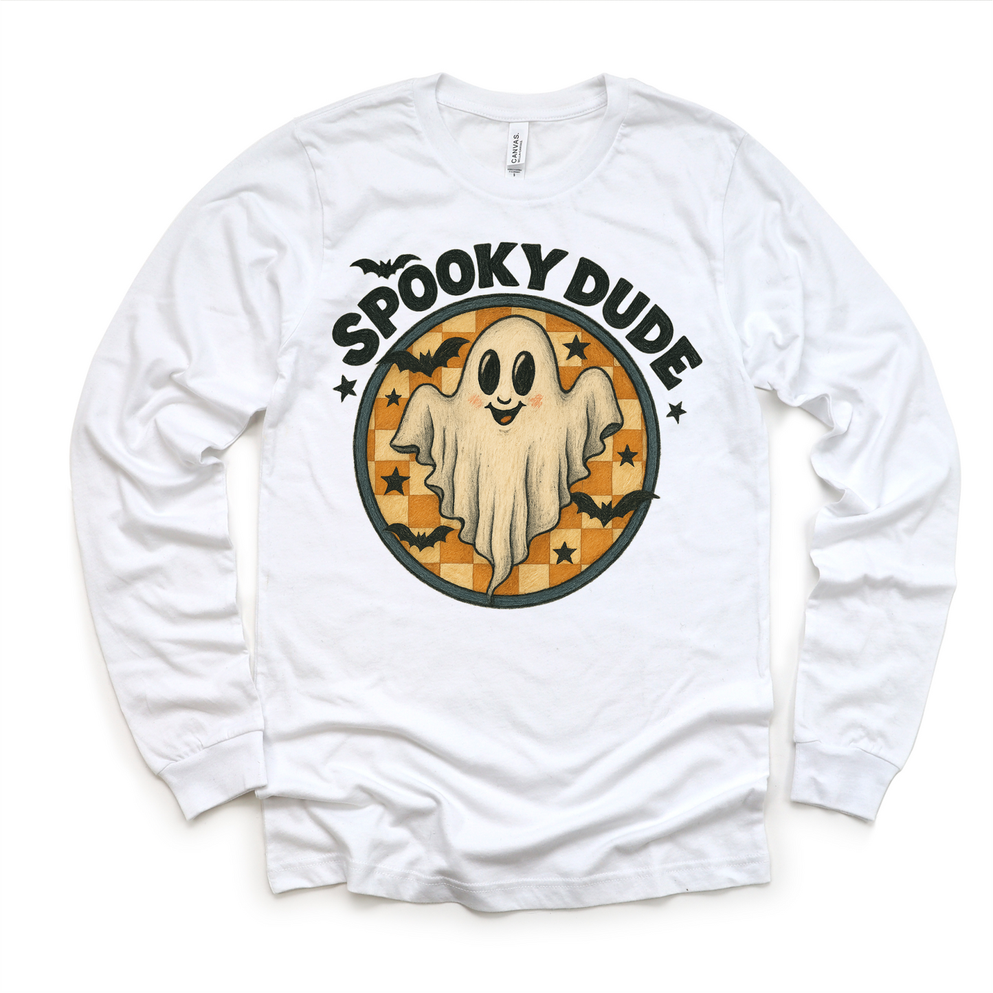 Spooky Dude Ghost Halloween Shirt - Halloween Tee-Miller Ranch TX